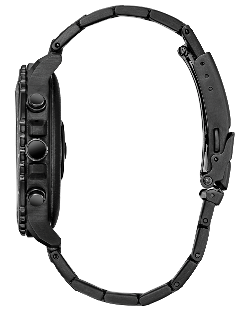 CZ Smart Touchscreen Black Dial Stainless Steel Bracelet MX0007 